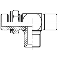 Адаптер трійник GML X GM X GM регульований T