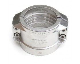 Хомут безпечний, болтовий, під встановлення із замком, RK safety clamps - Фото №1