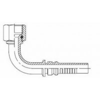 ФІТИНГ DKJ кутовий 90° JIC (UNF-РІЗЬБЛЕННЯ) INTERLOCK