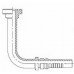 ФЛАНЦЕВИЙ ФІТИНГ ДОВГИЙ SAE6 КУТ 90°, КОД 62 INTERLOCK  - Фото №1