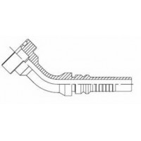 ФЛАНЦЕВИЙ ФІТИНГ CAT SFC КУТ 45° INTERLOCK 