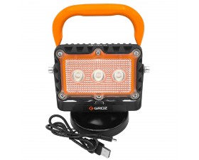 Прожектор на магните LED 3х3W 6600 mAh - Фото №7