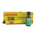 Loctite 330 Multibond (Локтайт 330) - акриловий клей з активатором для ПВХ, пластику, металу, 50/18 мл - Фото №1