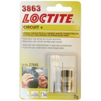 Loctite 3863 Circuit + Струмопровідний клей ремонт ниток обігріву заднього скла, (Локтайт 3863) 2 г
