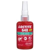Loctite 648 (Локтайт 648) - вал-втулковий високотемпературний фіксатор високої міцності, 50 мл