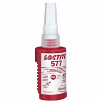 Герметик різьбових і трубних з'єднань Loctite 577 (Локтайт 577), для грубої різьби до 3 ', 150 ° C, 50 мл