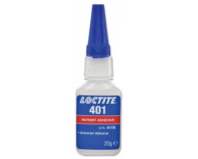 Loctite 401 (Локтайт 401) Універсальний супер клей для шкіри, пластиків, гуми, паперу, 20 г - Фото №1