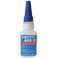 Loctite 408 (Локтайт 408) Моментальний клей  - кришталевий шов без нальоту, 20 г