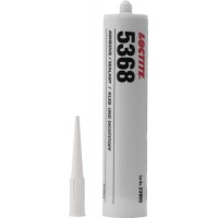Loctite 5368 Силіконовий клей-герметик для скла, металу, гуми, до 250 ° С, чорний (Локтайт 5368) 310 мл