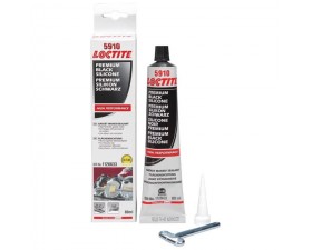 Loctite 5910 (Локтайт 5910) Герметик, нейтральний мастилостійкий, чорний, -55 / + 250 ° C, 80 мл - Фото №1
