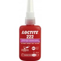 Фіксатор різьби низької міцності Loctite 222, до М36, до 150 ° C, 50 мл