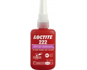 Фіксатор різьби низької міцності Loctite 222, до М36, до 150 ° C, 50 мл - Фото №1