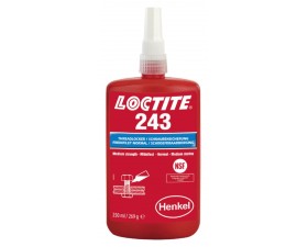 Loctite 243 фіксатор різьби середньої міцності, (Локтайт 243) 250 мл - Фото №1