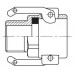 Camlock тип B — стикувальна муфта з зовнішньою різьбою BSPT ШРЗ Камлок  - Фото №1