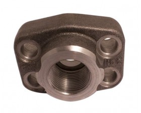 Фланець різьбовий, G BSP /  SAE J518 Код 62 SAE 6000 - Фото №1