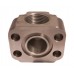 Фланець різьбовий кут 90 ° G BSP SAE J518 Код 61 SAE 3000 - Фото №1