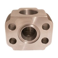 Фланець різьбовий кут 90 ° SAE J518 Код 62 SAE 6000 Фланець різьбовий кут 90 ° SAE J518 Код 62 SAE 6000