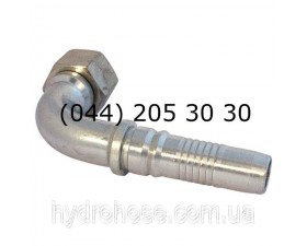 ФІТИНГ DKR BSP, INTERLOCK кутовий 90° - Фото №2