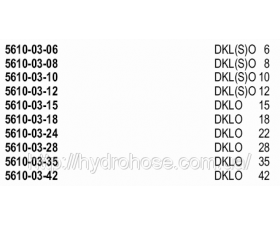 Фото №2: Кільцевий ущільнювач для DKLO\DKSO, 5610-03 Кільцевий ущільнювач для DKLO\DKSO, 5610-03 - Фото №2